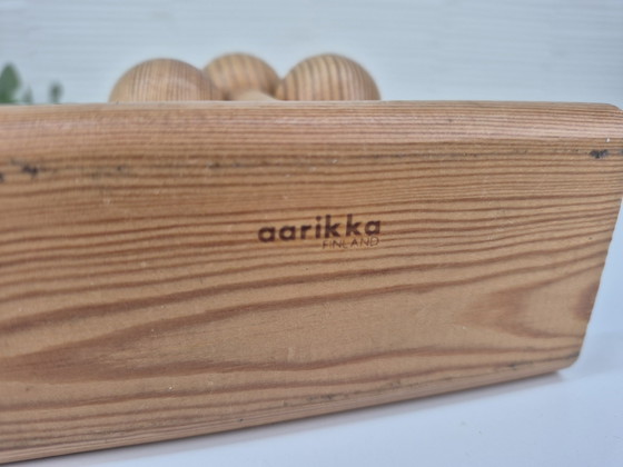 Vintage Aarikka Finland portatovaglioli/organizer per posta., Oggetti decorativi, Legno, Marrone (foto 5 di 5)