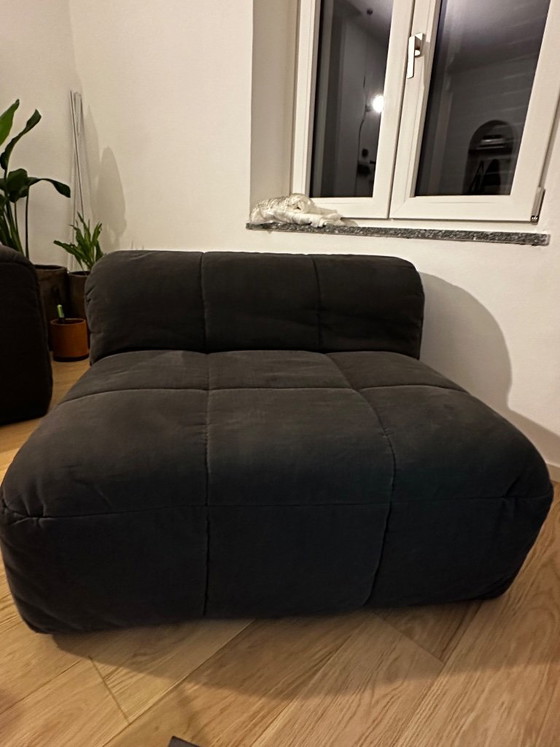 Sofá y sillón Strips de Arflex - diseño Cini Boeri – Sofás modulares, Algodón (photo 6 of 10)