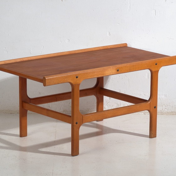 Tavolino da caffè vintage stile scandinavo in teak e faggio – Scandinavia, circa 1960 – Tavolini da caffè (photo 4 of 40)