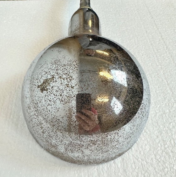 Image 1 of Vintage Chrome Italian Gooseneck Table Lamp, 1960s