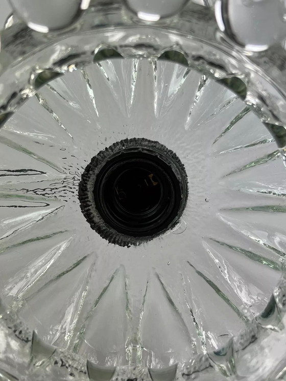 Image 1 of Lampada da soffitto anni '60 e '70, lampada a sospensione, bolla di vetro, design spaziale di metà secolo