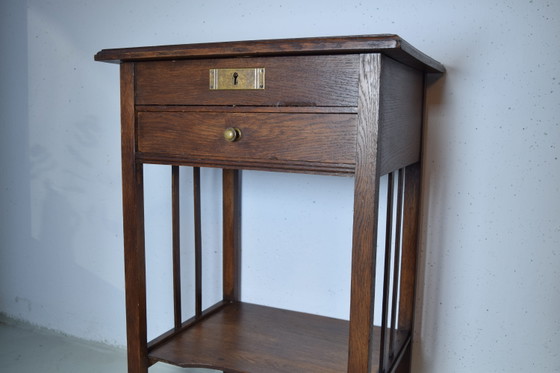 Image 1 of Table console/table d'appoint ancienne des années 1920