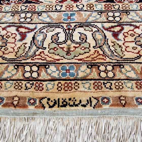 Tapis Hereke Ancien en Soie Signé | Tapis Turc Noué Main | Collection | 117×79 cm – Silk (photo 7 of 11)