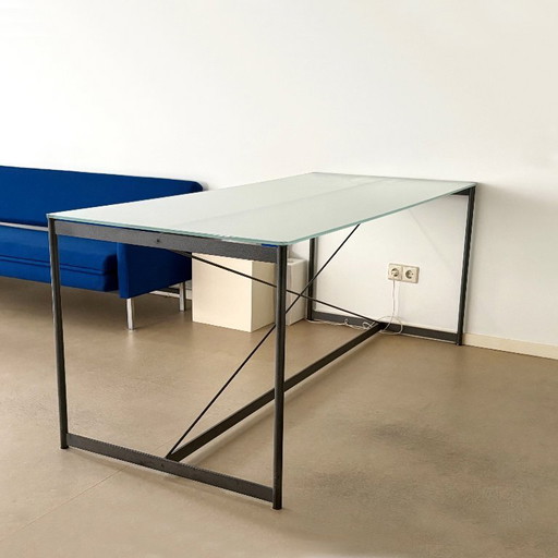 Vintage Vender Table Asnago & Vender 80s 90s Pallucco Italian Design