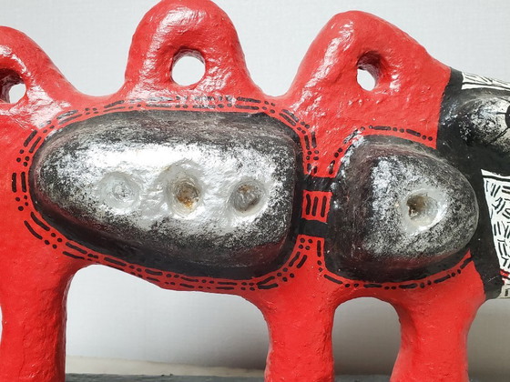 Image 1 of Kaj-Ficaja papier-maché-sculptuur (1959) (Ref 4085)