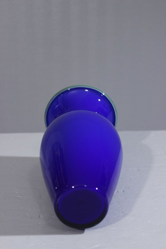 Image 1 of Anja Kjaer & Holmegaard – Vase „Isis“, postmodernes Design, Dänemark 1999