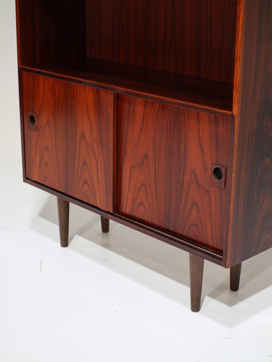 Image 1 of Bibliothèque à portes en palissandre, style danois vintage