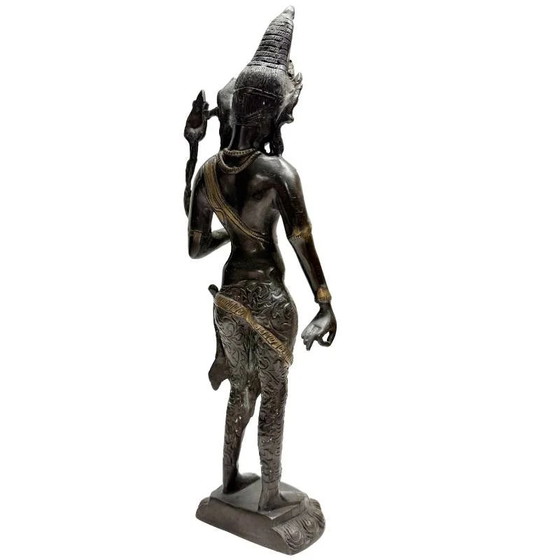 Tara de Bronce de Pie – Estatua Himalayana Esbelta – Lote 472 – Esculturas, Bronze (photo 4 of 10)