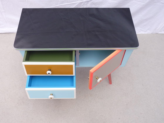 Image 1 of Mini cassettiera vintage 1 anta 2 cassetti