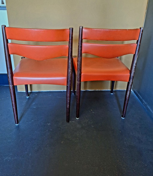 2 1970s dining chairs