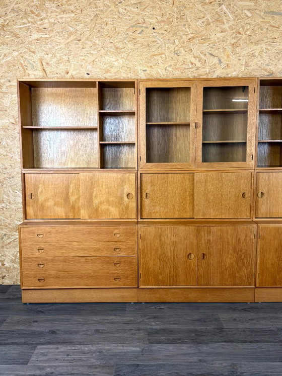 1960s/70s Teak Shelving System Wall Unit Bookshelf From HG Furniture Denmark – Bookcases, Wood (photo 3 of 21)