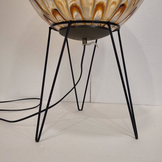 Image 1 of Tisch-/Deckenleuchte, Muranoglas, Mazzega-Stil, 1970er Jahre – Italien