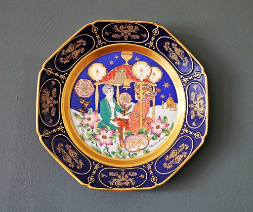 Assiette de collection de Ole Winther, 1980 Hutschenreuther German Porcelain