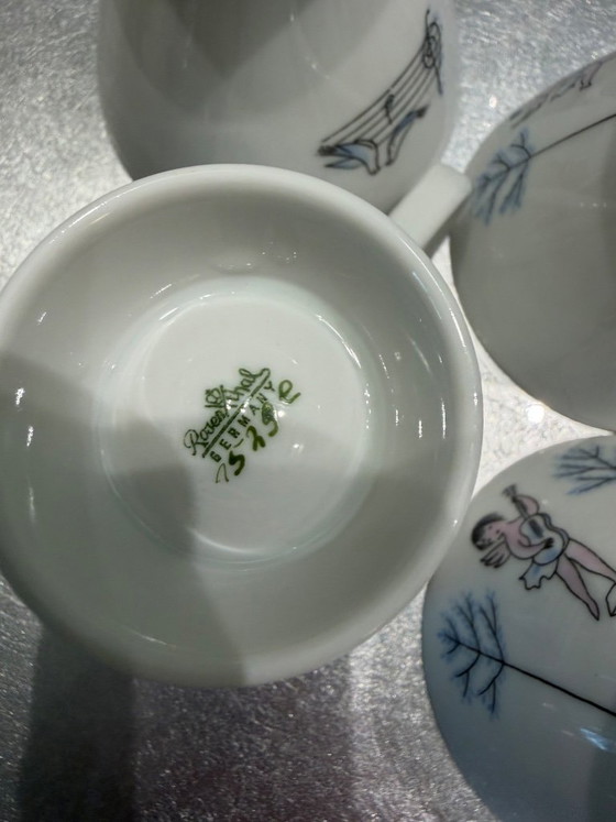 Rosenthal Raymond Peynet – raro servicio de café de 15 piezas para 6 personas – Mid Century 1950s/60s – Loza (photo 12 of 21)