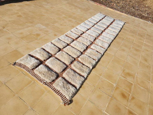 Handgemaakt Berberkleed, traditioneel vervaardigd, afmeting 75/300 cm – Alias, vloerkleden en tapijten, Wool (photo 2 of 6)