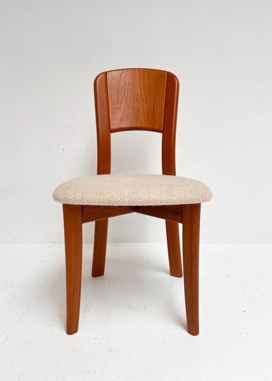 Image 1 of Set di 4 sedie di design danese di Gramrode degli anni '70