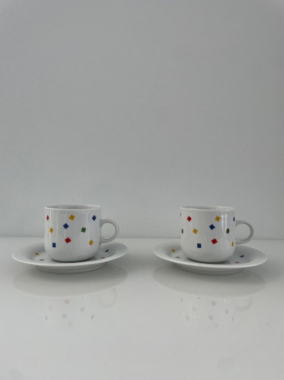 Vintage Eversberg Cups with Saucers – West Germany – Crockery, Porcelain (photo 6 of 16)