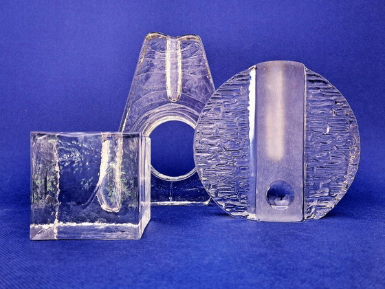 Walther Glass Vase Set – Walther Glas, W-Germany (photo 2 of 23)