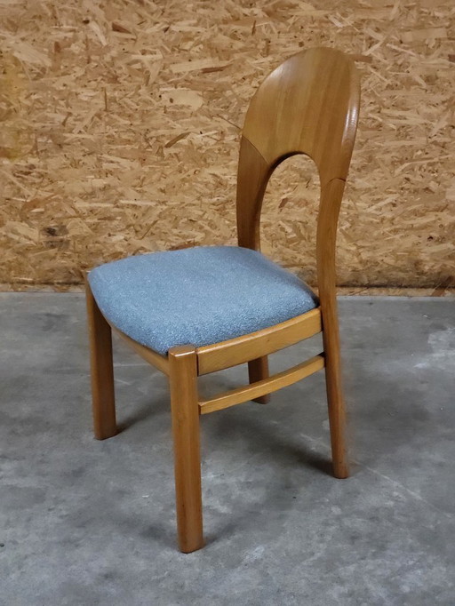 Set di 6 sedie da pranzo danesi vintage in rovere