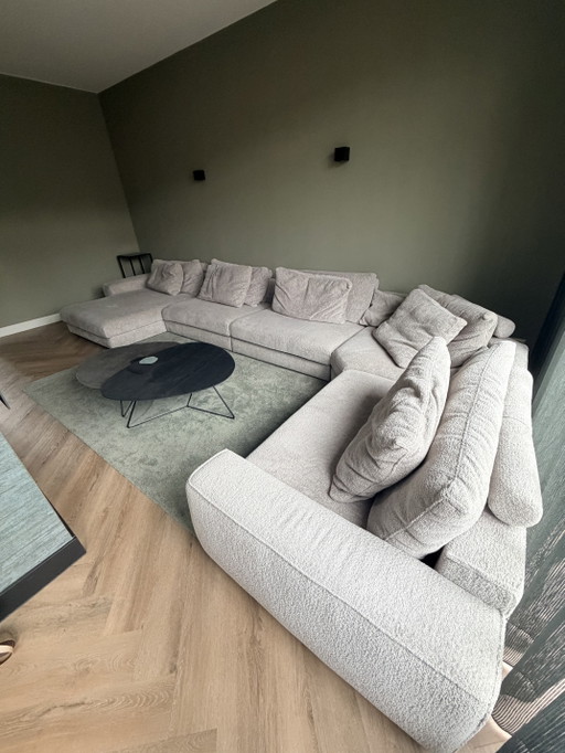 Ecksofa mit Lounge – hoekbanken, Textile
