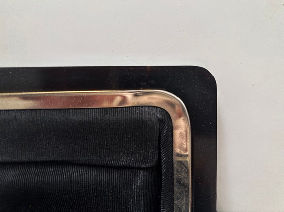 Vintage clutch, black leather – Clutches, Calfskin (photo 5 of 5)