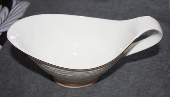 Image 1 of Villeroy & Boch Ivoire – Élégante saucière / plat de service – Neuf et jamais utilisé