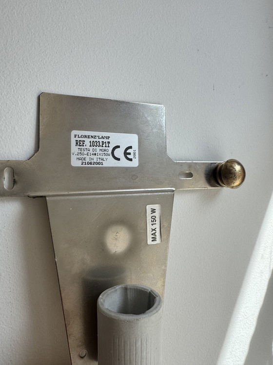 Image 1 of Vintage Murano glass wall sconces