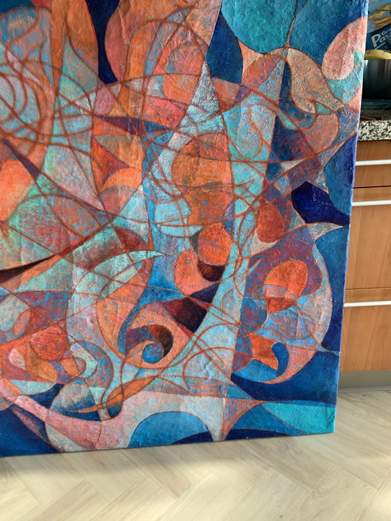 Image 1 of Painting Bargemon Provence.