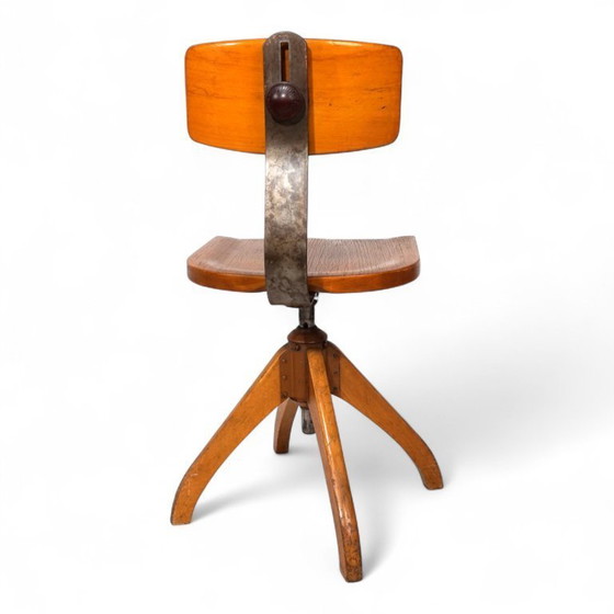 Image 1 of Ama Elastic office chair, Bauhaus style, 1950