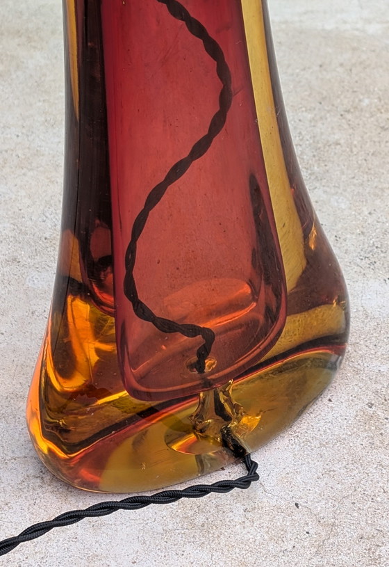 Image 1 of Seguso Murano Table Lamp Mid-century Italy