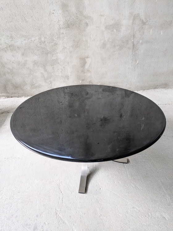 Image 1 of Tecno - Osvaldo BORSANI & Eugenio GERLI - Tisch - T69 Tisch - Aluminium, Schwarz lackiert