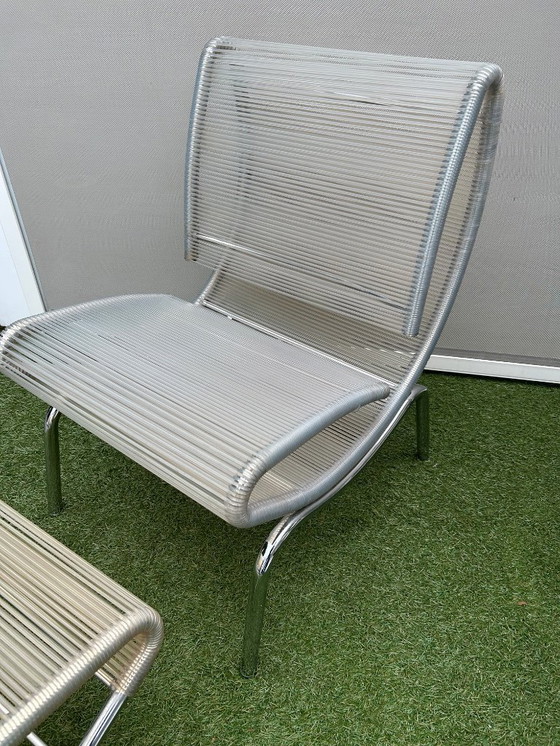 Image 1 of Hydra lounge chair met ottoman, Roberto semprini