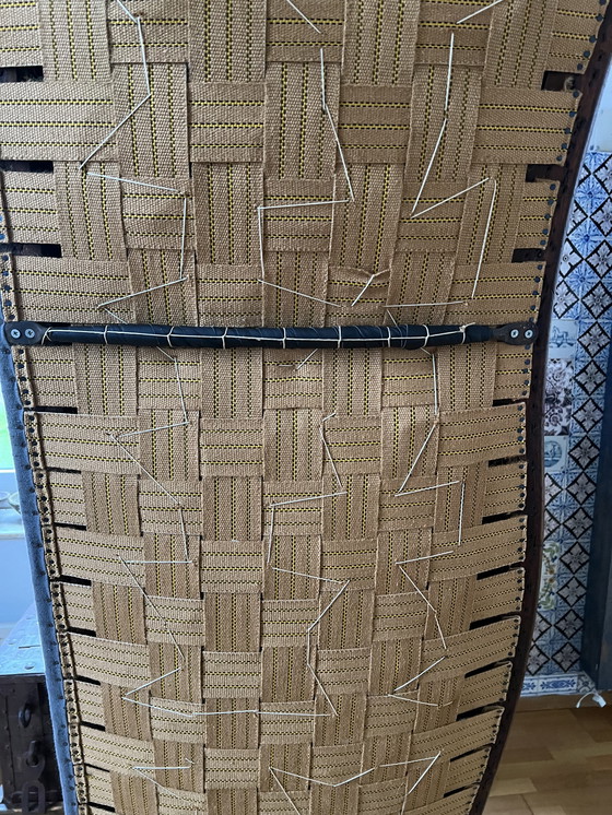 Image 1 of Elegante chaise longue de estilo coroco, siglo XIX