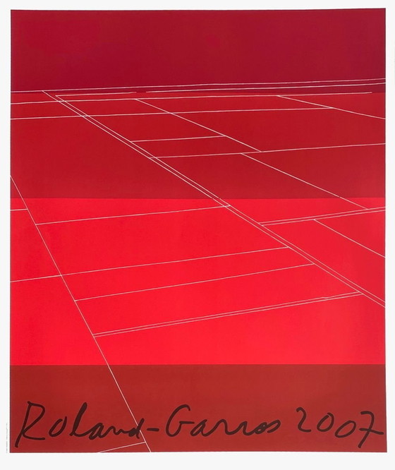 Image 1 of Affiches officielles ROLAND-GARROS 2007 - Kate Shepherd original poster 2007