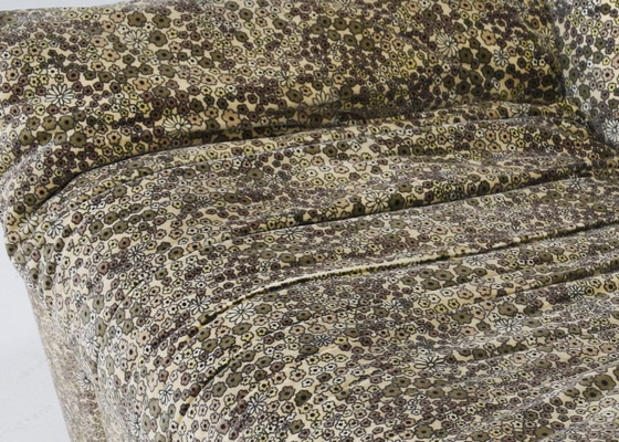 Image 1 of Ligne Roset „Dianthus“ Lounge-Sessel von Michel Ducaroy in „Liberty of London“ floralem Samtstoff – Frankreich, 1978