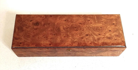 1930s glove box with closure – Decorative Objects, Textile, Wood (photo 10 of 17)