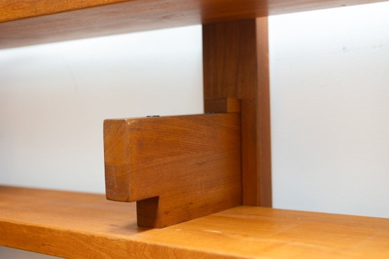 Image 1 of Pierre Chapo. Shelf or bookcase in natural elm. 1980s.