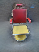 Fauteuil de barbier vintage