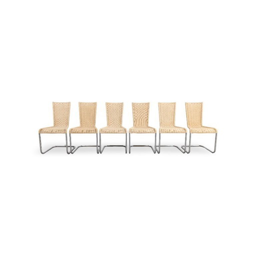 Set of 6 Tecta cantilever chairs B20 / WK724 Jean Prouve cantilever chairs