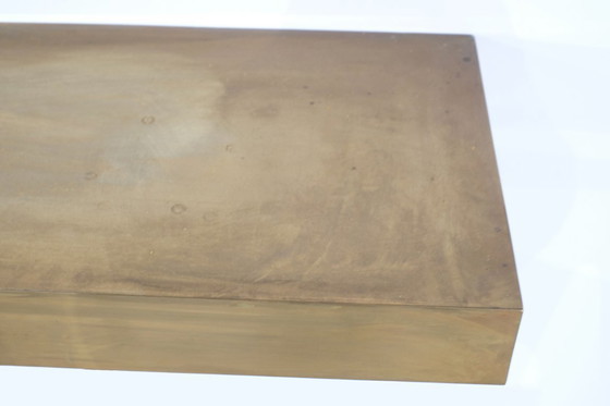 Image 1 of Small console in brass - Italy, 1960s