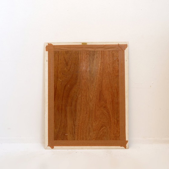 Image 1 of Surrealist oil painting on panel by Joseph Laureys (1944-2020)