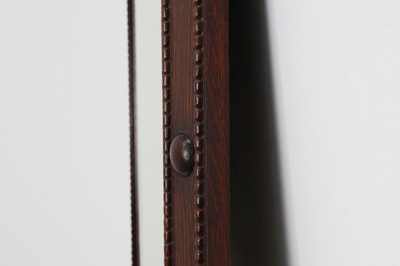 Image 1 of French Art Deco Mirror in Wood, circa 1920