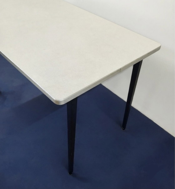 Mesa reformada de formica Friso Kramer # Ahrend de Cirkel 60s – Metal, Wood (photo 6 of 6)