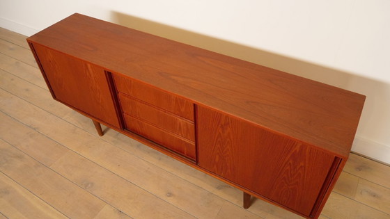 Image 1 of Vintage sideboard | Sliding doors | Scandinavian design | 183cm