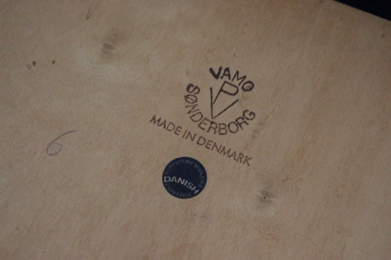 Image 1 of Set di 6 sedie Arne Vodder per Vamo Mobelfabrik vintage