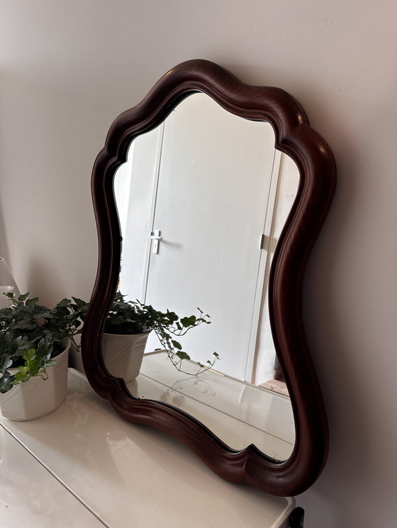 Image 1 of Antique Mahogany Mirror