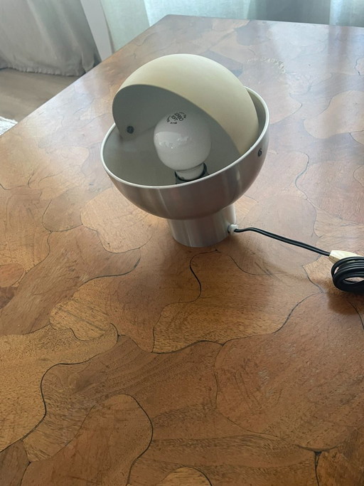 Set of 2 vintage Space Age table lamps – 1970s – Raak lighting, tafellampen, Aluminium (photo 2 of 6)