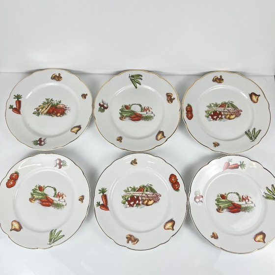 Image 1 of Servizio per 6 persone KG Lunéville "Le Potager", 1950/70