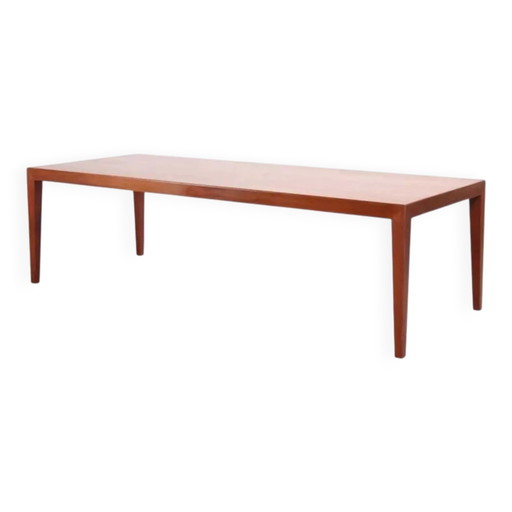 Danish Severin Hansen coffee table in teak for Haslev – salontafels, Scandinavian