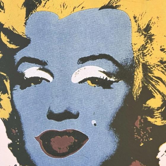 Image 1 of Litografía "Marilyn Monroe" del Museo de Arte Carnegie de 1986, basada en Andy Warhol